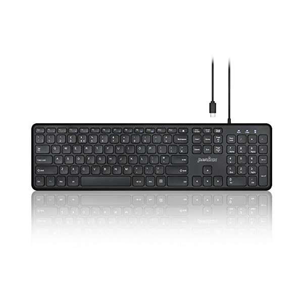 Perixx-PERIBOARD-210-USB-C-Full-Size-Keyboard-with-Ultra-Thin-Design-and-Quiet-Keys-for-Computer-Laptop-PC-Desktop-UK-QWERTY-Black perixx PERIBOARD-210 USB-C Full Size Keyboard with Ultra Thin Design and Quiet Keys for Computer, Laptop, PC, Desktop…