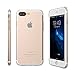 Apple iPhone 7 Plus 55 Clear Case Case Army Scratch Resistant Worlds Thinnest Ultra Flexible Silicone Cover with TPU Bumper Slim Soft TPU Rubber Limited