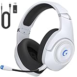 KAPEYDESI Wireless Gaming Headphones, 2.4GHz USB