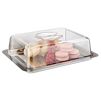 Aps - Bandeja Para Quesos Y Otros Alimentos Rectangular Con Tapa ...