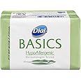 Dial Basics Hypoallergenic Bar Soap, 2 Count