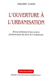 L' ouverture à l'urbanisation