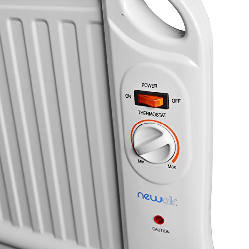 NewAir Portable Heater 400watt Under Desk Heater with Slim Fit