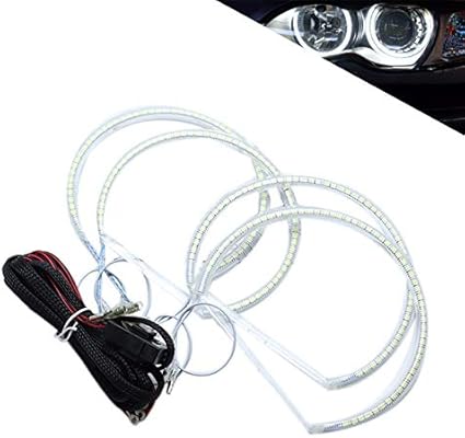 WOVELOT para E36 E46 Proyector 131MM Super Bright Angel Eye ...