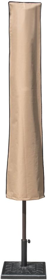 Sundale Outdoor Heavy Duty Market Patio Umbrella Cover for 7-10 ft Umbrella, Water Resistant, Tan