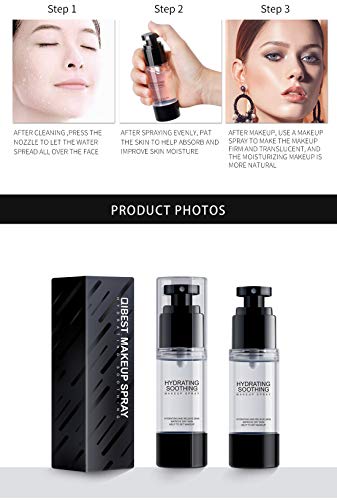 Makeup Setting Spray by Rejawece, Make Up Long lasting Matte Finishing Spray | Hydrating Face Mist, Beauty Products for Women, Water Mister, Toner for Dry Skin, Soothing Formula | Travel Size, 89g - Thumbnail 4