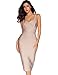 Midi Bodycon Bandage Dresses for Women Semi-Formal Cocktail Dresses Wedding Guest Dress