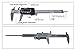 Onebycitess Metric Digital Caliper with LCD Screen 0-6 inch/150mm Stainless Steel Electronic Depth Gauge Measuring Tools