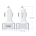 Spark Electronics 3-Port 4.1A(2.1A 1A 1A) Aluminum Panel Rapid USB Car Charger for iPhone 6 6 Plus iPhone 5/5s/5c iPhone 4 4S iPad 1 2 3 iPad mini iPad Air iPod 5th iPod classic iPod nano iPod touch Samsung Galaxy Smartphones Tablets Android Smartphones?