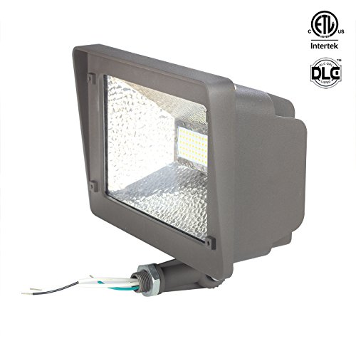 SHINE HAI LED Flood Light, 50W (250W Equivalent), IP65, 5000K Daylight White, 100-277VAC Waterproof and Outdoor LED Light