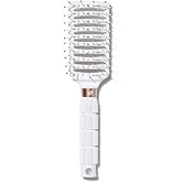 T3 Dry Vent Hair Brush | Vented Detangling Brush for Fast Blow Drying | Heat Resistant Bristles