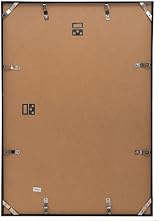 Hampton Frames Backloader Poster Certificate Frame A2 Black Acrylic Front view 4