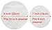 Zoie + Chloe 100% Cotton Reusable Liners for Bamboo Steamers - 6 Pack