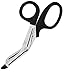 Prestige Medical EMT/Utility Scissor, Black, 7 1/2 Inch