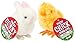 Happy Hopper Fuzzy Chick and Easter Bunny Wind up Plush