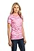 District Made - Ladies Perfect Weight Camo Crew Tee DM104CL