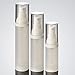 Dealglad 3pcs AS airless bottle frosted/matte vacuum pump bottle lotion bottle used for travel Refillable Bottles (30ml)