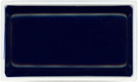 KitAbility Gansai Tambi Watercolor Paint Pan Blue Number 64 Single Solid Color fits in 12 18 24 and 36 Trays Japanese Traditional Solid Water Color
