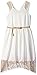 Bonnie Jean Girls' Foil Knit Dress with Sharkbite Hem