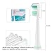 Replacement Toothbrush Heads, 8 Pack Sonic Care Brush Heads for Philips Sonicare HX6250 HX6211, Fit for Phillips DiamondClean, FlexCare, HealthyWhite, Plaque Control, Gum Health, EasyClean, Essence+