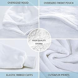 Sushi and Rolls Wearable Oversized Blanket, Sherpa