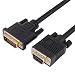 A-technology DVI to VGA Cable 15Ft(5m) DVI 24+1 DVI-D M to VGA Male Gold Plated 1080P with Chip Active Adapter Converter Cable for PC-DVD-Monitor-HDTV-Laptop- Projector ... (15Ft) primary