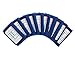WristCoaches Football Play Wristbands - Youth Quarterback Gear - Wristband Playbook - Softball Wristbands for Signs Royal