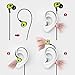 In Ear Earbuds Headphones with Mic and Remote Control Earphones For Smartphones Best for Iphone (Green)