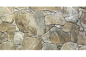 Dtekoj 30X18IN Marble Aquarium Background, Art Marble Aquarium Background, Natural Marble Glass Terrarium Background with 8 EVA Double-Sided Tape