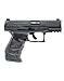 T4E .43cal Walther PPQ LE Paintball Pistol Law Enforcement Trainer with Included 5x12 Gram CO2 Tanks and Pack of 500 .43 Cal Reusable Rubber Balls Bundle (Black)