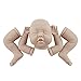 Makaor Lifelike Realistic Baby Doll,Alive Real Surprises Baby Doll for Kids Gift,Solid Soft Silicone Handmade Kit DIY Kits for Reborn Baby Lifelike Doll