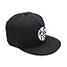 blissun Anime Dragon Ball Snapback Cap, Adjustable Canvas Baseball Hat (Black)