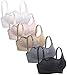 Lataly Womens Sleeping Nursing Bra Wirefree Breastfeeding Maternity Bralette