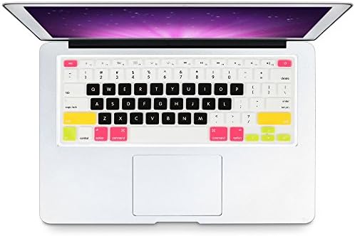 LZL Life Keyboard Protector, Cover for Macbook Pro 13 inch 15 inch (with or without Retina Display) iMac and Macbook Air 13 inch (with or without Retina Display) (Five Color(black))