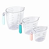 Social Chef 3-Piece Liquid Measuring Cups