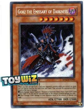 Yu-Gi-Oh! - Gorz the Emissary of Darkness (RP02-EN000) - Retro Pack 2 - Limited Edition - Secret Rare