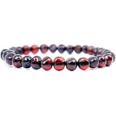 Baltic Amber Bracelet for Adults Made on Elastic Band- Natural Amber from Baltic Region, Genuine Baltic Amber