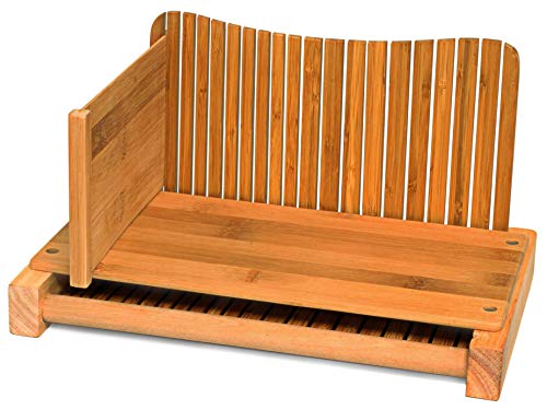 DB-Tech Bamboo Wood Compact Foldable Bread Slicer (Certified Refurbished) - Thumbnail 6