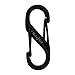 Nite Ize Size-0.5 S-Biner Dual Spring Gate Carabiner, Black, 2-Pack