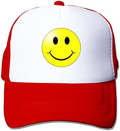 Smiley 100% Nylon Adult Trucker Hat
