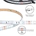 YUNSHANGAUTO Waterproof LED Strip Light 32.8ft (10m) RGB 300LEDs Color Changing 5050 Dimmable Multicolored LED Lights Kit with 44key Remote for Ceiling Bar Counter Cabinet Lighting