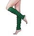 v28 Long Leg Warmer, Women’s Men 80s Party Ribbed Knit Dance Sports
