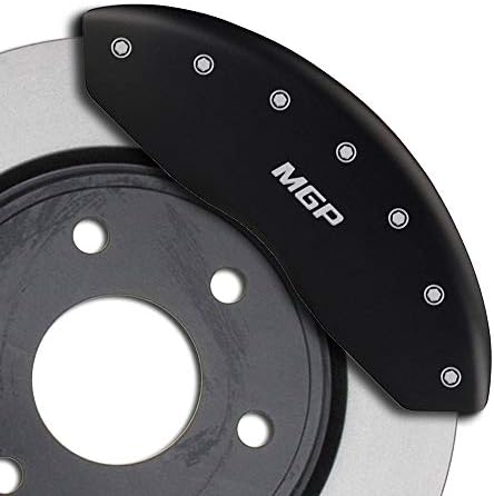 Elite Auto Chrome Matte Black MGP Caliper Covers fit for 1998-2005 Lexus GS300 [Set of 4]