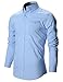 FLATSEVEN Mens Premium Slim Fit Casual Shirts