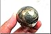 Jet Natural Pyrite 45-50 mm Ball Sphere Gemstone A+ Hand Carved Crystal Altar Healing Devotional Focus Spiritual Chakra Cleansing Metaphysical