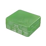 1pc 26650 Battery Case Holder Box For 2X26650 battery,Tuscom (Green)