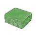 1pc 26650 Battery Case Holder Box For 2X26650 battery,Tuscom (Green)