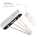 TailaiMei Blackhead Remover Kit, Comedone Extractor Tool Set for Facial Zit Popping, Double-Side 4 Pieces (Rose Gold)