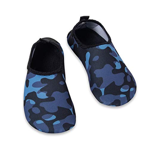 image for WateLves Kids Water Swim Shoes Barefoot Aqua Socks Shoes Quick Dry Non