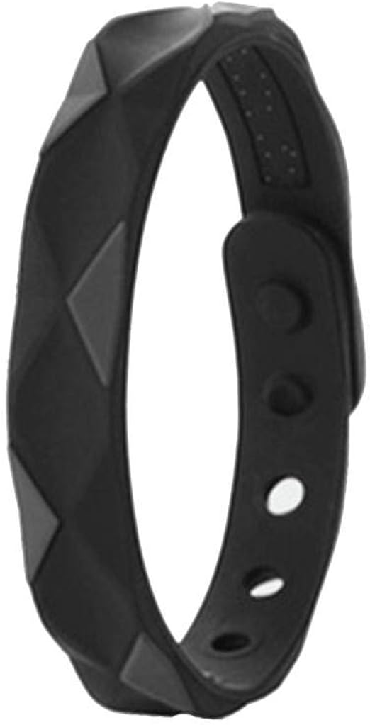 MJAHQ Adjustable AntiStatic Silicone Bracelet, Negative Ion Band Wrist